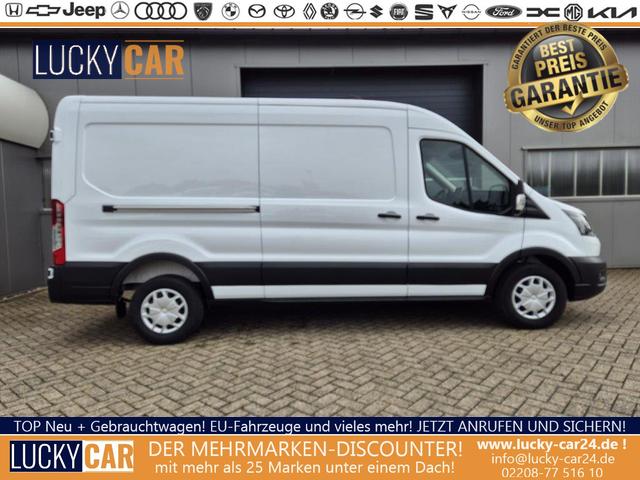 Lagerfahrzeug Ford Transit - L3H2 2.0 TDCi 130PS Trend 3,5t 3-Sitzer AHK Klima Navi Bluetooth DAB Frontscheibe beheizb. PDC v h Rückf.Kamera Tempomat