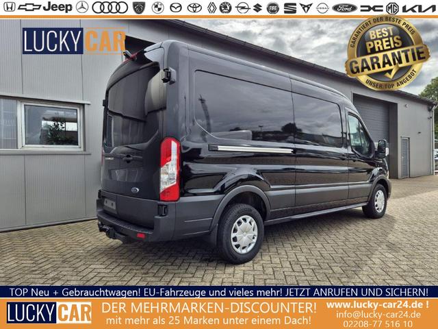 Lagerfahrzeug Ford Transit - L3H2 2.0 TDCi 130PS Trend 3,5t 3-Sitzer AHK Klima Navi Bluetooth DAB Frontscheibe beheizb. PDC v h Rückf.Kamera Tempomat