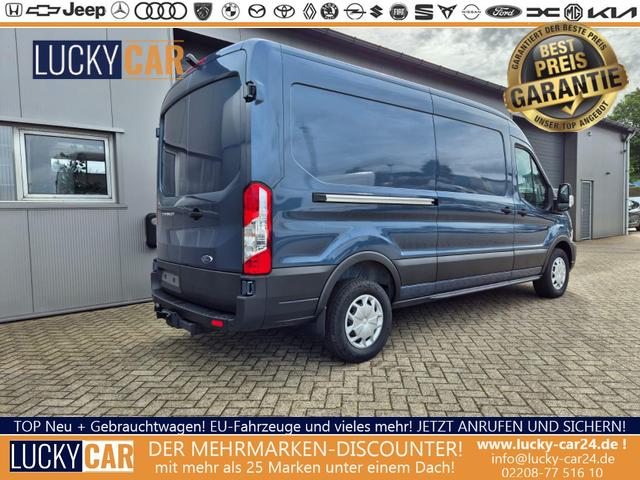 Lagerfahrzeug Ford Transit - L3H2 2.0 TDCi 130PS Trend 3,5t 3-Sitzer AHK Klima Navi Bluetooth DAB Frontscheibe beheizb. PDC v h Rückf.Kamera Tempomat