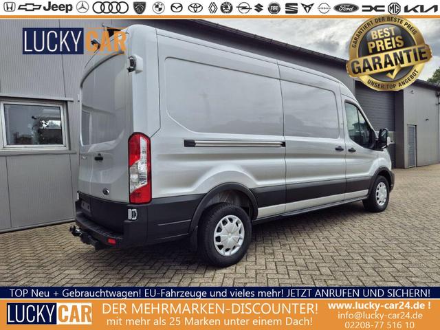 Lagerfahrzeug Ford Transit - L3H2 2.0 TDCi 130PS Trend 3,5t 3-Sitzer AHK Klima Navi Bluetooth DAB Frontscheibe beheizb. PDC v h Rückf.Kamera Tempomat