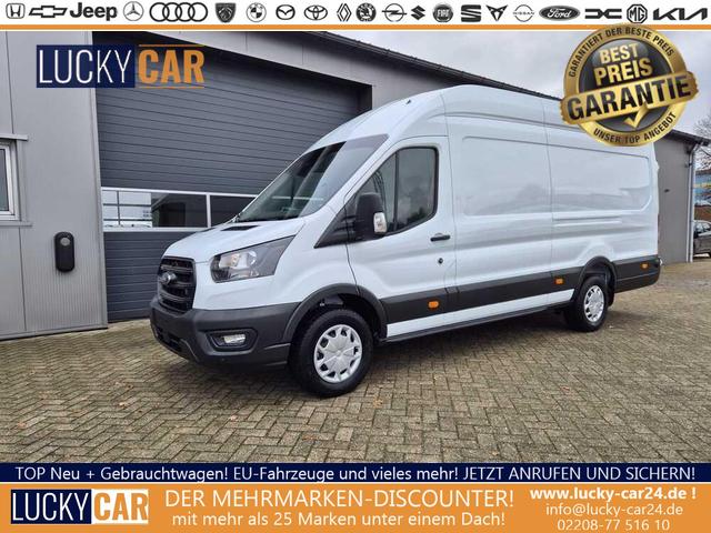 Lagerfahrzeug Ford Transit - 350 L4H3 2.0 EcoBlue 130PS Trend Heckantrieb 3,5t 2-Sitzer AHK Sitzheizung Frontscheibe beheizb. Klimaautomatik Navi PDC v h Bluetooth DAB Apple CarPlay Android Auto Tempomat Ganzj.Reifen