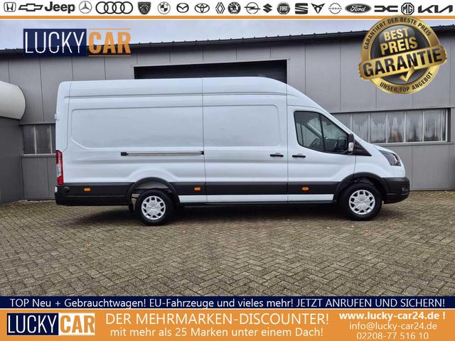 Lagerfahrzeug Ford Transit - 350 L4H3 2.0 EcoBlue 130PS Trend Heckantrieb 3,5t 2-Sitzer AHK Sitzheizung Frontscheibe beheizb. Klimaautomatik Navi PDC v h Bluetooth DAB Apple CarPlay Android Auto Tempomat Ganzj.Reifen