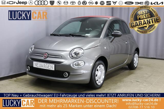 Lagerfahrzeug Fiat 500C - GSE Hybrid 1.0 51kW Tech-Paket, Komfort-Paket, 7"-Infotainment, AppleCarPlay&Android Auto, Radio DAB, Freisprecheinrichtung, Licht&Regensensor, Nebelscheinwerfer, 14"-Stahlfelgen, uvm