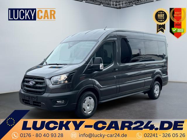 Lagerfahrzeug Ford Transit - Trend 350 L3H2 AT 9 Si Temp AHK 2xKlima Kam PDC 5JG