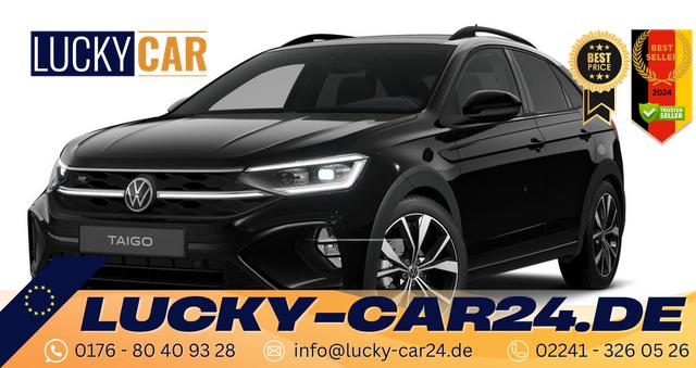 Bestellfahrzeug, konfigurierbar Volkswagen Taigo - R-Line Limited 1.5 TSI 150PS DSG/AUTOMATIK inkl. 18" Alu Misano, Metallic, LED-MATRIX-Scheinwerfer IQ LIGHT, Keyless, Sicht-Paket, Rückfahrkamera, Parksensoren vo/hi, Abgedunkelte Scheiben, Radio Ready2Discover   App-Connect, Klima, Sportsitze, M-Lederlenkrad