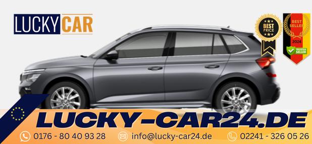 Bestellfahrzeug, konfigurierbar Skoda Kamiq - Sondermodell 130 Jahre PREMIUM 1.0 TSI 115PS, Metallic, 17" Alu, Elektr. Heckklappe, Kessy, Alarm, SunSet, Toter-Winkel, Virtual Cockpit 10", Parksensoren vorn/hinten, Rückfahrkamera, Sitzheizung, Tempomat, Climatronic, Radio 8"   Wireless SmartLink, M-Lederlenkrad beheizt