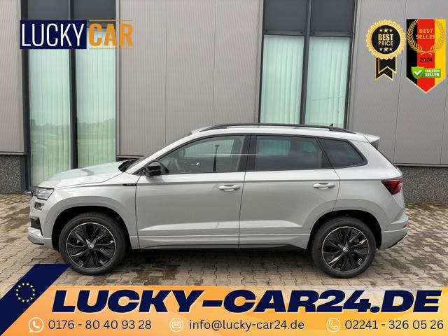 Bestellfahrzeug, konfigurierbar Skoda Karoq - Selection Angebot f. Menschen mit Behinderung 100%! 1.5 TSI 150PS DSG, 16"Alu, Climatronic, Dachreling, M-Lederlenkrad, LED-Scheinwerfer, Tempomat, Parksensoren hinten, Virtual Cockpit 8", SunSet, Infotainment 8"   Wireless SmartLink