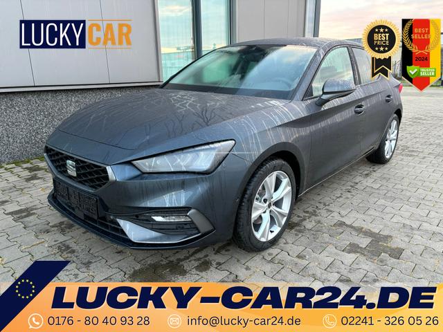 Bestellfahrzeug, konfigurierbar Seat Leon - Style 1.5 TSI 115PS, 5 Jahre Garantie, 16" Alu, Climatronic, Parksensoren vorn/hinten, Media System PLUS 10,4"/Bluetooth, Tempomat, Full Digital Cockpit, LED-Scheinwerfer, M-Lederlenkrad, Reserverad, Verkehrszeichenerkennung