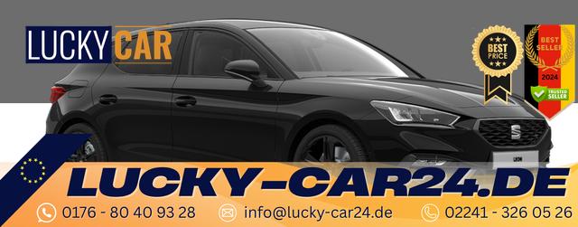 Bestellfahrzeug, konfigurierbar Seat Leon - FR Black Edition 1.5 eTSI 150PS DSG, 5J GARANTIE, 18" Alu schwarz, Winterpaket, Alarm, 3-Zonen-Climatronic, Abgedunkelte Scheiben, Park Assistent, Rückfahrkamera, Parksensoren vorn/hinten, Sportsitze, NAVIGATION 12,9", Adaptiver Tempomat, TOTER-WINKEL, MATRIX-LED-SCHEINW
