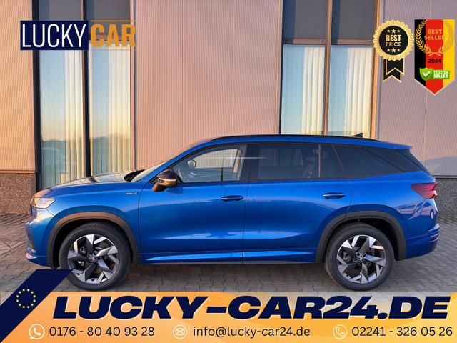 Bestellfahrzeug, konfigurierbar Skoda Kodiaq - Sportline Angebot f. Menschen mit Behinderung 100%! 1.5 TSI 150PS DSG, 19" Alu, NAVI 13", MATRIX-LED-Scheinwerfer, KESSY, Alarm, Parksensoren vorn/hinten, Rückfahrkamera, Tempomat, Elektr. Heckklappe   Fahrersitz, Sitzheizung, 3-Zonen-Climatronic