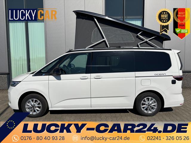 Bestellfahrzeug, konfigurierbar Volkswagen T7 California - "Beach CAMPER" LIEFERUNG KOSTENLOS & PREISGARANTIE  2.0 TDI 150PS DSG (AUTOMATIK), Mini-Küche, Privacy-Glas, Aufstelldach, Klimaanlage, Parksensoren vorne und hinten, Digital Cockpit Pro, Radio Ready2Discover 10"   Wireless App-Connect, Tempomat, LED-Scheinwerfer, M-Lederlenkrad, Schiebetüren