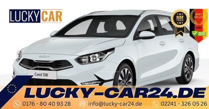 Vorlauffahrzeug Kia Ceed Sportswagon - Spin 1.5 T-GDI 140PS 7DCT AUTOMATIK, Weiß, 16" Alu, Klimaanlage, Winter-Paket, Navi 10,25", Parksensoren hinten, Rückfahrkamera, Tempomat, Dachreling, Lederlenkrad