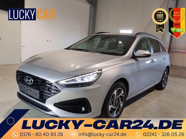Lagerfahrzeug Hyundai i30 Kombi - Style Plus Edition 1,5 T-GDI MHEV 48 V 140 PS 7-DCT Navi-Klimaautomatik-AppleCarPlay-AndroidAuto-Rückfahrkamera-PDC-DAB-16''Alu-Sofort