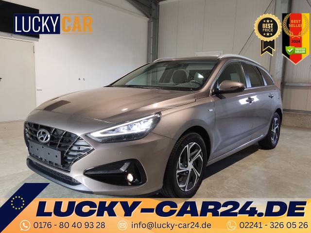 Lagerfahrzeug Hyundai i30 Kombi - Smart Plus Edition 1.5 T-GDI 160 PS DCT Navi-AppleCarPlay-AndroidAuto-Winterpaket-LED-Rückfahrkamera-2xPDC-Klimaautomatik-16''Alu-sofort