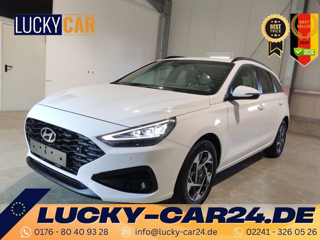 Lagerfahrzeug Hyundai i30 Kombi - Style Plus Edition 1,5 T-GDI MHEV 48 V 140 PS 7-DCT Navi-Klimaautomatik-AppleCarPlay-AndroidAuto-Rückfahrkamera-PDC-DAB-16''Alu-Sofort