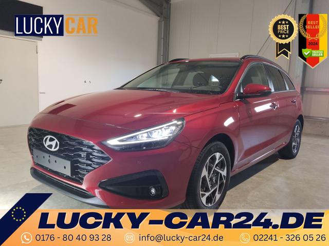 Lagerfahrzeug Hyundai i30 Kombi - Smart Plus Edition 1.0 T-GDI 100 PS 7DCT Navi-AppleCarPlay-AndroidAuto-Winterpaket-Rückfahrkamera-PDC-DAB-Klima-Tempomat-16''Alu-sofort