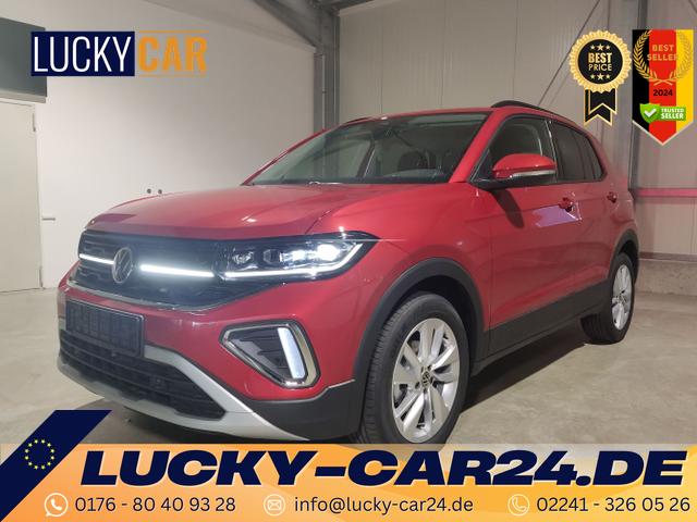 Lagerfahrzeug Volkswagen T-Cross - Exclusive 1.0 TSI 116 PS DSG AppleCarPlay-AndroidAuto-LED-Matrix-2xPDC-2-Zonen-Climatronic-Rückfahrkamera-Sitzheizung-Keyless-17''Alu-Sofort