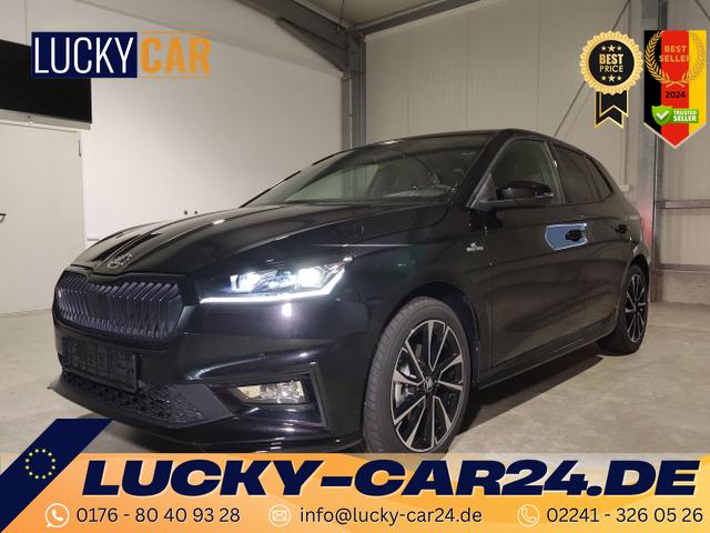 Lagerfahrzeug Skoda Fabia - Monte Carlo 1.0 TSI 116 PS DSG-Smartlink-DAB-Bluetooth-Panodach-Klimaautomatik-2xPDC--Kamera-SHZ-LED-Tempomat-17''Alu-Sofort
