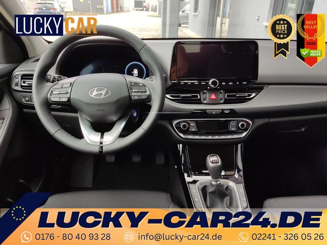 Vorlauffahrzeug Hyundai i30 - GO! 1.0 T-GDI 100 PS Navi-AppleCarPlay-AndroidAuto-Winterpaket-Rückfahrkamera-PDC-DAB-Klima-Tempomat-16''Alu