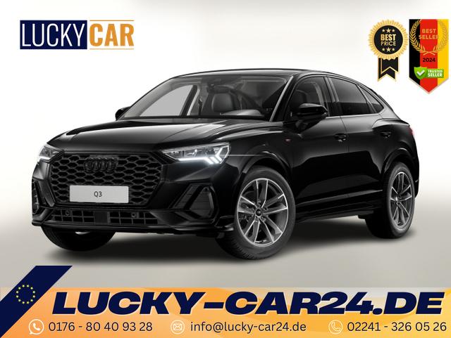 Vorlauffahrzeug Audi Q3 Sportback - S line 40TDI quattro 2xS Nav 19Z Pano