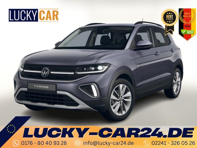 Lagerfahrzeug Volkswagen T-Cross - LIFE 1.0 TSI 115 DSG IQ.Light 17Z 2ZClim SHZ