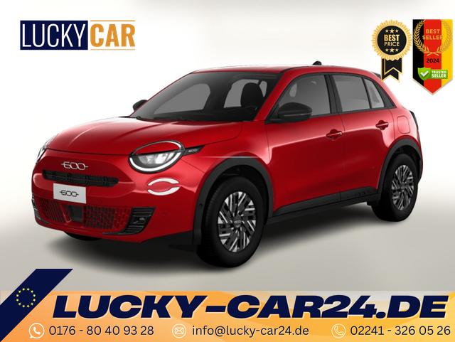 Lagerfahrzeug Fiat 600 - MHEV 110 DCT PDC360° Keyl SHZ Kam Klimaaut