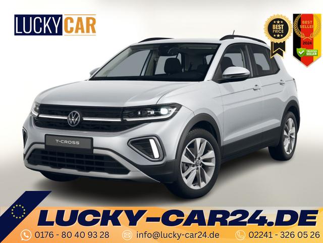 Lagerfahrzeug Volkswagen T-Cross - LIFE 1.0 TSI 115 DSG IQ.Light 17Z 2ZClim SHZ