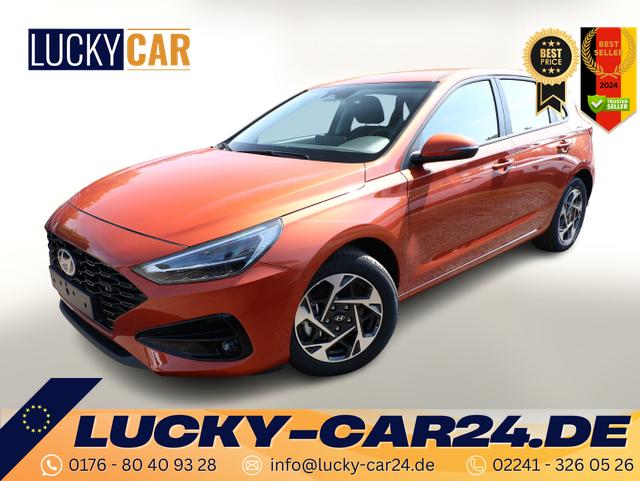 Lagerfahrzeug Hyundai i30 - 1.0 TGDI 100 Advantage LED Nav Kam PDC Temp