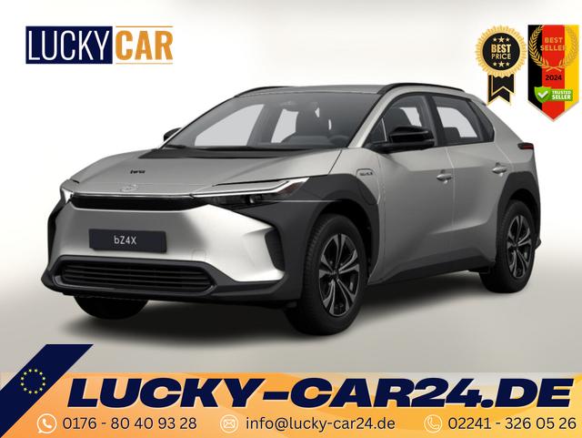 Lagerfahrzeug Toyota bZ4X - 71kWh LED Nav Kam Keyl ACC Wärmepumpe CCS