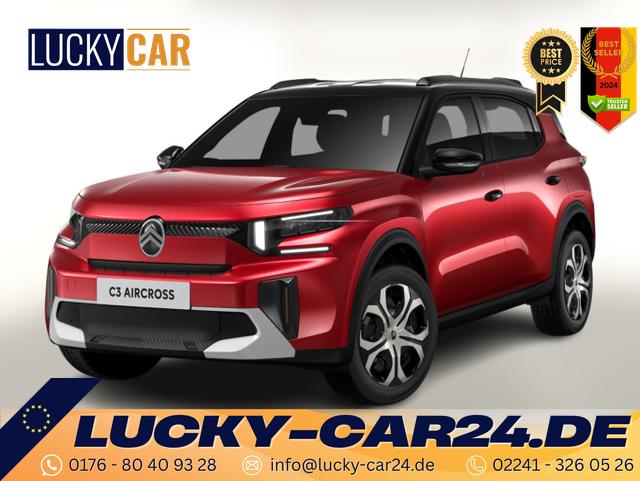 Vorlauffahrzeug Citroën C3 Aircross - Turbo 100 PLUS PDC Kam PrivG Temp BT
