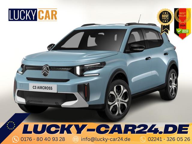 Vorlauffahrzeug Citroën C3 Aircross - PLUS Turbo 100 Kam PDC Temp CarP BT