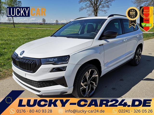 Lagerfahrzeug Skoda Karoq - Sportline 2.0TDI DSG 4x4 AHK Matrix Pano Sound Leder 19 Zoll
