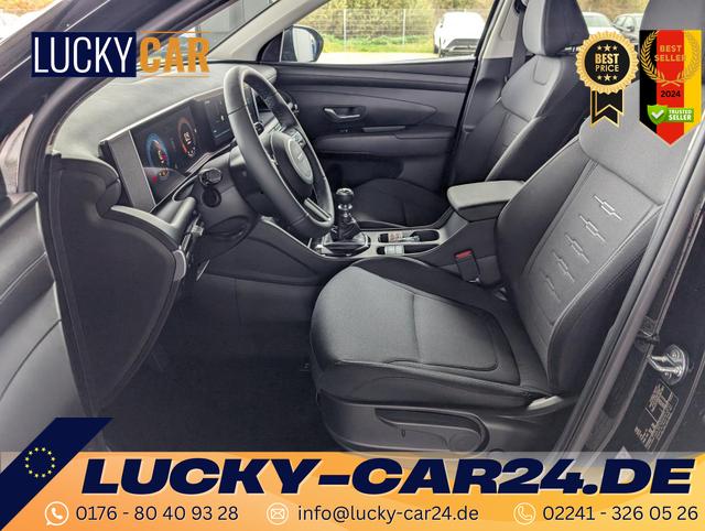 Gebrauchtfahrzeug Hyundai TUCSON - NX4 GO 1,6 T-GDi 2WD 6MT 160 PS / Sitz   Lenkradheizung LED-Scheinw./ Navi Einparkhilfe V H mit Kamera