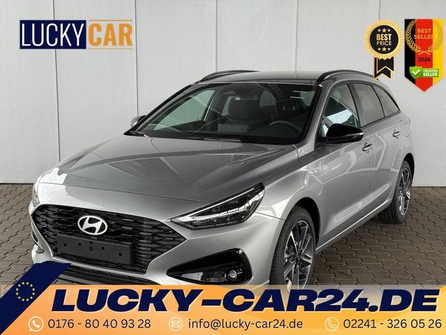 Gebrauchtfahrzeug Hyundai i30 Kombi - GO Plus 1.5 DPI 97 PS 6MT / Sitz   Lenkradh./ LED Navi Tempomat Alu16 PDC V.&H.m.Kamera Totenwinkel assist.