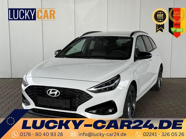 Gebrauchtfahrzeug Hyundai i30 Kombi - GO Plus 1.5 DPI 97 PS 6MT / Sitz   Lenkradh./ LED Navi Tempomat Alu16 PDC V.&H.m.Kamera Totenwinkel assist.