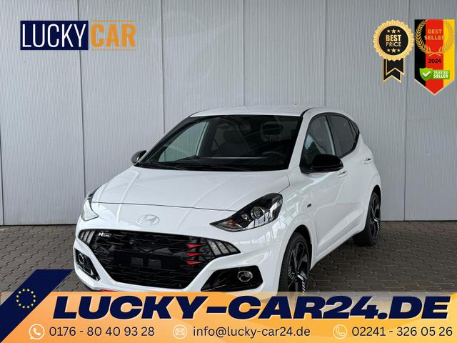 Gebrauchtfahrzeug Hyundai i10 - 1.0 T-GDI 90 PS 5MT N Line 5 Sitzer / Navi Sitz   Lenkradheizung Klimaautomatik Einparkhilfe H Kamera