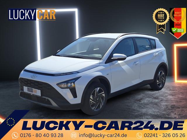 Lagerfahrzeug Hyundai BAYON - Select 1.0 T-GDI 100PS MHEV Navi Rückf.Kamera Klima PDC 12,3"-Touchscreen DAB  Apple CarPlay Android Auto Tempomat 16-LM