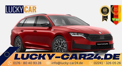 Bestellfahrzeug, konfigurierbar Skoda Octavia Combi - Sportline 1,5TSI 110kW/150PS mHEV DSG 7-Gang Skoda-Garantie 5 Jahre, el. Heckklappe, LED, beh. Sitze v.   Windschutzscheibe Lenkrad, Climatronic, PDC v h, Kamera, Smart Link, VIRTUAL COCKPIT, Kessy