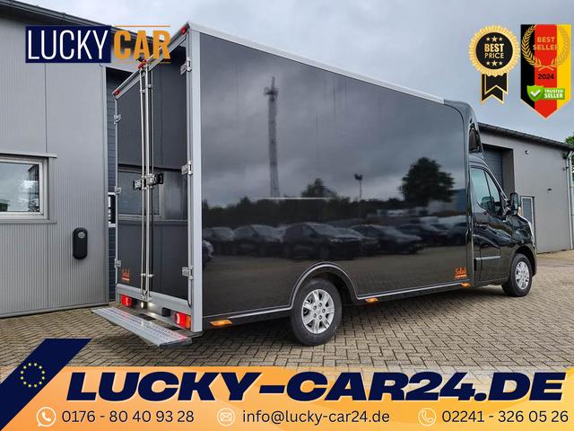 Lagerfahrzeug Renault Master Kastenwagen - Kofferaufbau 2.3 dCi 165PS 3,5t 3-Sitzer Klima Navi Rückf.Kamera Hecktüren 270° Innenraumverkleidung Laderaum 4100x2120