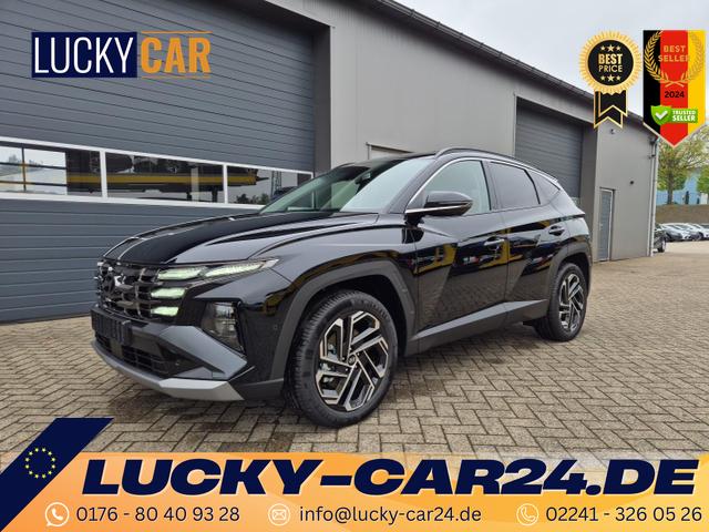 Lagerfahrzeug Hyundai TUCSON - Prime 1.6 T-GDI 252PS Automatik PHEV FACELIFT MY2025 Voll-Leder elektr. Heckklappe Sitzheizung v h Lenkradheizung ACC Klimaautomatik HUD Navi Krell-Sound 12,3"-Touchscreen DAB  wireless Apple CarPlay   Android Auto PDC 4xKamera 2xKeyless 19-LM