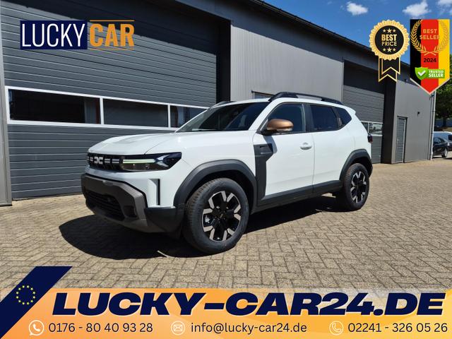 Lagerfahrzeug Dacia Duster - Extreme Hybrid 140PS Automatik 1.6 SCE Lenkradheizung Sitzheizung 4x Kamera Teil-Leder Klimaautomatik Bluetooth Apple Carplay Android Auto PDC v h 2xKeyless 17-LM