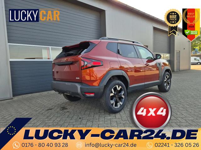 Lagerfahrzeug Dacia Duster - Extreme 4x4 130PS 1.2 TCe 4x Kamera Lenkradheizung Sitzheizung Klimaautomatik Teil-Leder Bluetooth Apple Carplay Android Auto PDC v h 2xKeyless 17-LM Ganzj.Reifen