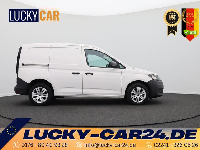 Gebrauchtfahrzeug Volkswagen Caddy Cargo - Comfort 2.0 TDI 122PS 2-Sitzer AHK Navi Rückf.Kamera PDC v h Klima VW-Radio Apple CarPlay Android Auto Hecktüren180º Schiebetür rechts Ganzjahresreifen