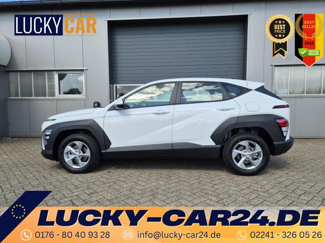 Lagerfahrzeug Hyundai KONA - Select 1.6 GDI 129PS Hybrid Automatik MY2025 Voll-LED Klimaautomatik Navi Rückf.Kamera PDC v h 12,3"-Touchscreen DAB  Apple CarPlay Android Auto Tempomat 16-LM