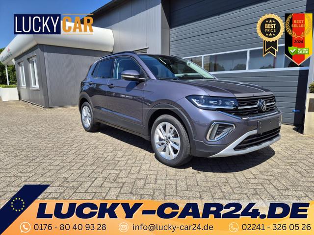 Lagerfahrzeug Volkswagen T-Cross - 1.0 TSI 116PS DSG Life LED-Matrix-Scheinwerfer Klimaautomatik Sitzheizung PDC Rückf.Kamera 17-LM abged.Scheiben 2xKeyless DAB  Bluetooth Touchscreen Apple CarPlay Android Auto