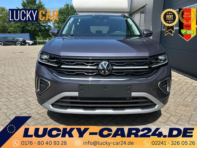 Lagerfahrzeug Volkswagen T-Cross - 1.0 TSI 116PS DSG Life LED-Matrix-Scheinwerfer Klimaautomatik Sitzheizung PDC Rückf.Kamera 16-LM ACC abged.Scheiben 2xKeyless DAB  Bluetooth Touchscreen Apple CarPlay Android Auto