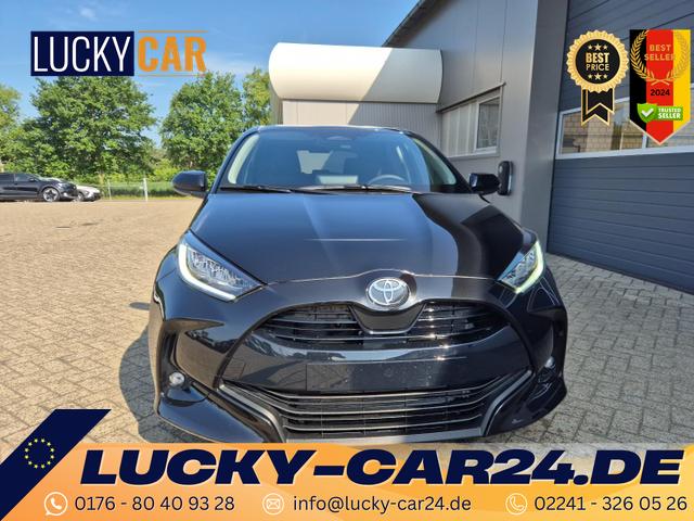 Lagerfahrzeug Toyota Yaris - 1.5VVT-iE 116PS Automatik Teamplayer Klimaautomatik Sitzheizung Lenkradheizung Rückf.Kamera 16-LM abged.Scheiben 2xKeyless DAB  Bluetooth Touchscreen Apple CarPlay Android Auto ACC