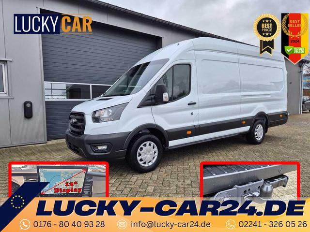 Lagerfahrzeug Ford Transit - 350 L4H3 2.0 EcoBlue 130PS Trend Heckantrieb 3,5t 2-Sitzer AHK Sitzheizung Frontscheibe beheizb. Klimaautomatik Navi PDC v h Bluetooth DAB Apple CarPlay Android Auto Tempomat Ganzj.Reifen