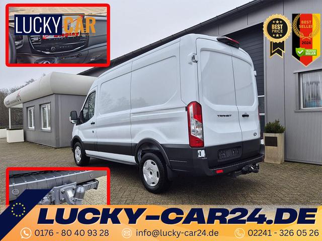 Lagerfahrzeug Ford Transit - L2H2 2.0 EcoBlue 165PS Trend Heckantrieb 3,5t 2-Sitzer AHK Sitzheizung Lenkradheizung Frontscheibe beheizb. Klimaautomatik PDC v h Rückf.Kamera Bluetooth DAB Apple CarPlay Android Auto Tempomat Ganzj.Reifen