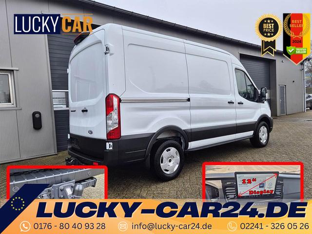 Lagerfahrzeug Ford Transit - L2H2 2.0 EcoBlue 165PS Trend Heckantrieb 3,5t 2-Sitzer AHK Sitzheizung Lenkradheizung Frontscheibe beheizb. Klimaautomatik PDC v h Rückf.Kamera Bluetooth DAB Apple CarPlay Android Auto Tempomat Ganzj.Reifen